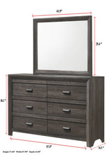 Adelaide Brown Dresser by Crown Mark at Eve Furniture