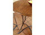 Adele Black/Natural Counter Height Dining Set by Steve Silver at Eve Furniture