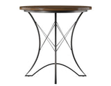 Adele Black/Natural Counter Height Dining Set by Steve Silver at Eve Furniture