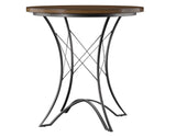 Adele Black/Natural Counter Height Dining Set by Steve Silver at Eve Furniture