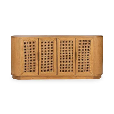 Adelheid 4 Door Buffet - Natural by Classic Home at Eve Furniture