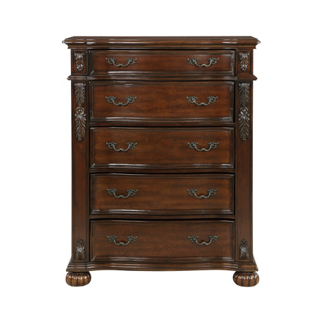 Adelina Cherry Bedroom Set by Homelegance at Eve Furniture