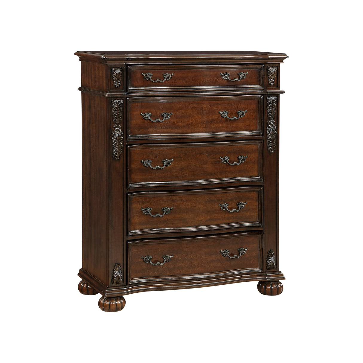 Adelina Cherry Bedroom Set by Homelegance at Eve Furniture