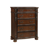 Adelina Cherry Bedroom Set by Homelegance at Eve Furniture
