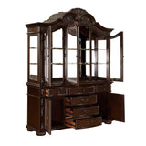Adelina Cherry Buffet & Hutch by Homelegance at Eve Furniture
