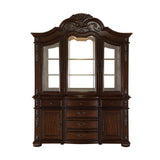 Adelina Cherry Buffet & Hutch by Homelegance at Eve Furniture