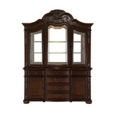 Adelina Cherry Buffet & Hutch by Homelegance at Eve Furniture