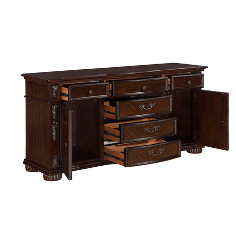 Adelina Cherry Buffet/Server by Homelegance at Eve Furniture