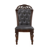 Adelina Cherry Double Pedestal Extendable Dining Room Set by Homelegance at Eve Furniture