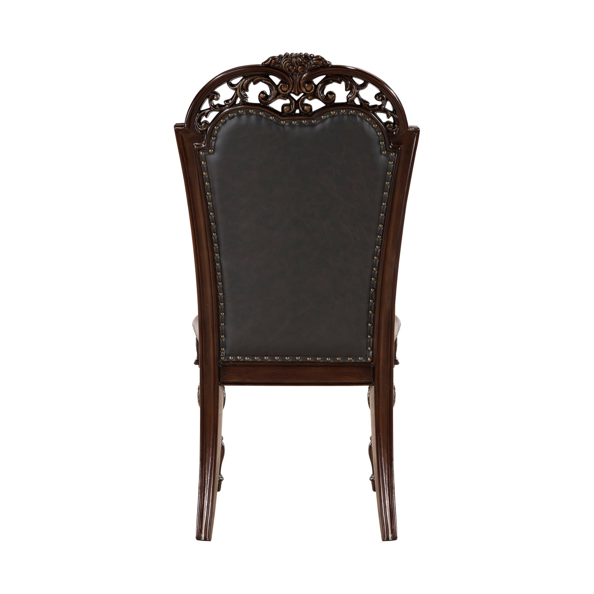 Adelina Cherry Double Pedestal Extendable Dining Room Set by Homelegance at Eve Furniture