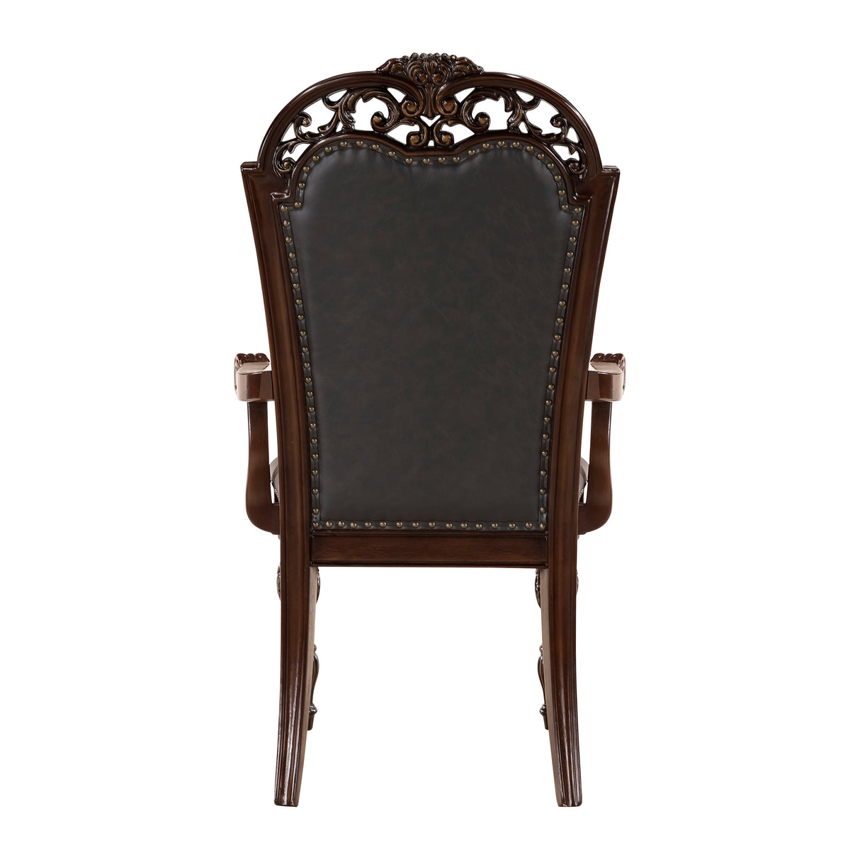 Adelina Cherry Double Pedestal Extendable Dining Room Set by Homelegance at Eve Furniture