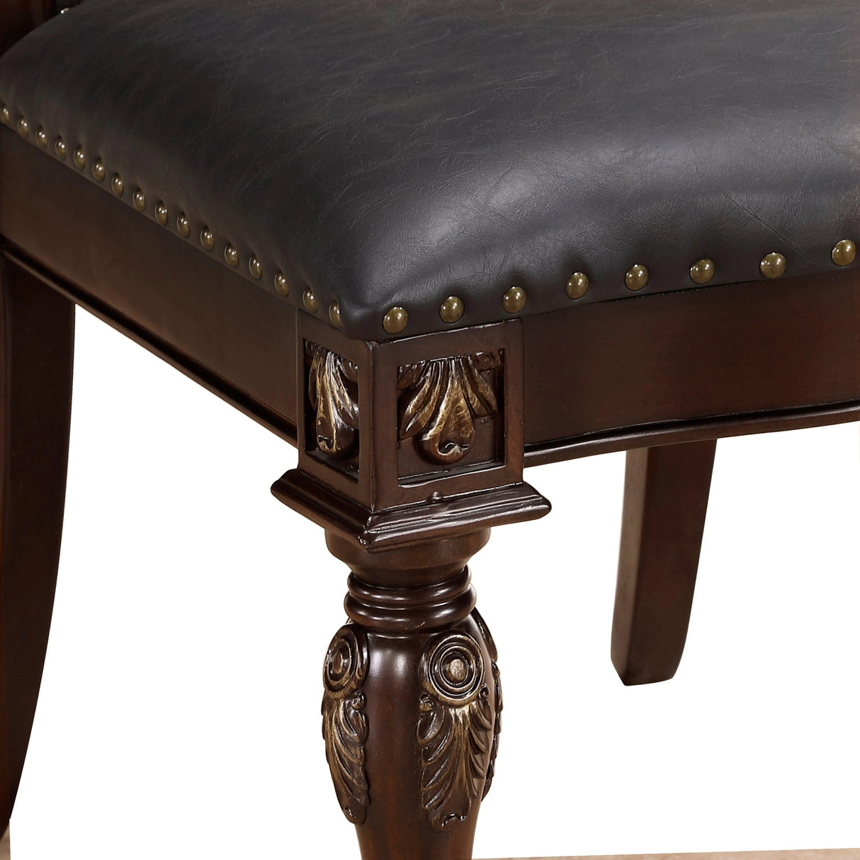 Adelina Cherry Side Chair, Set of 2 by Homelegance at Eve Furniture
