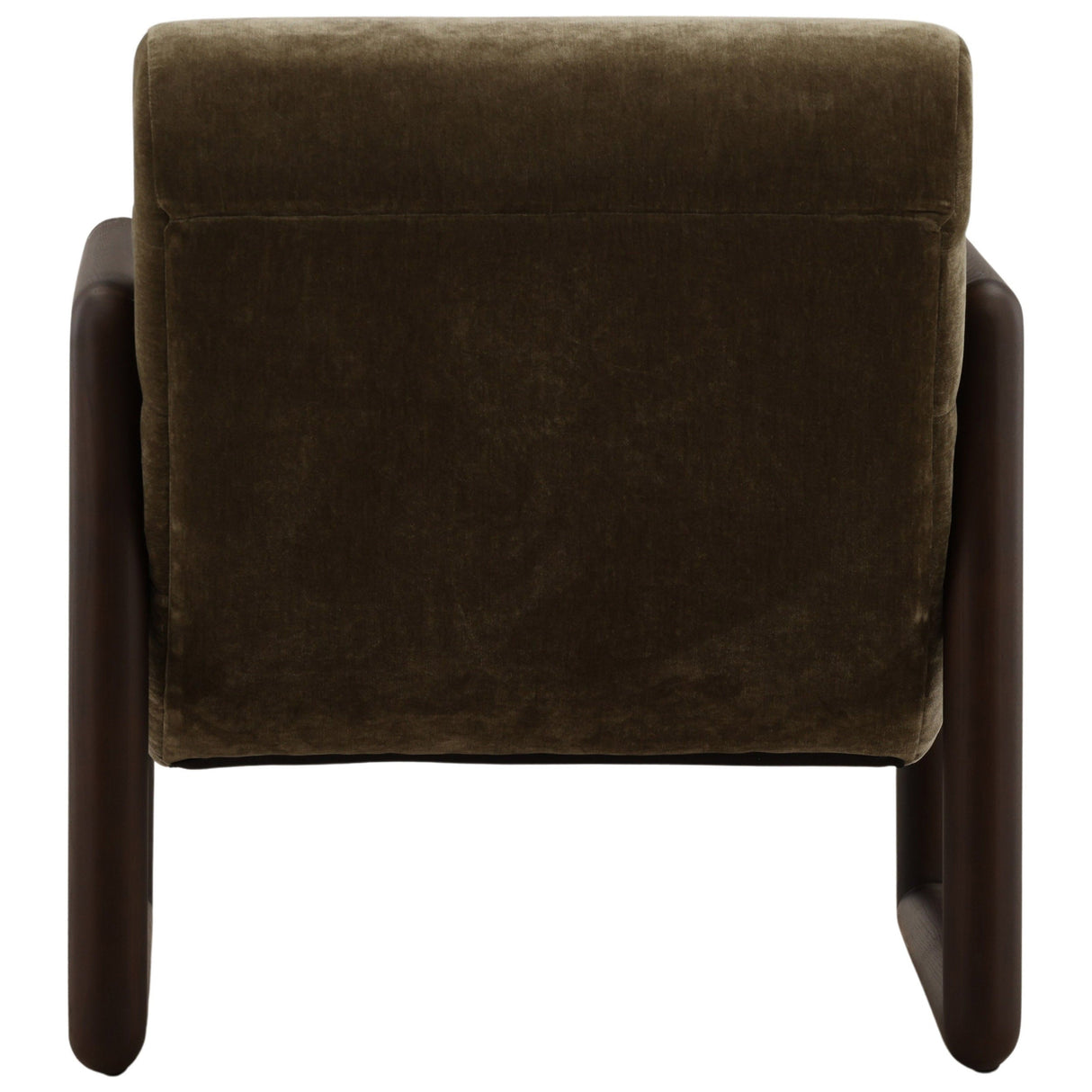 Ademar Chair, Moss Olive by Dovetail at Eve Furniture