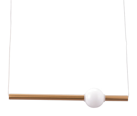 Adeo Brass Ceiling Lamp by Zuomod at Eve Furniture