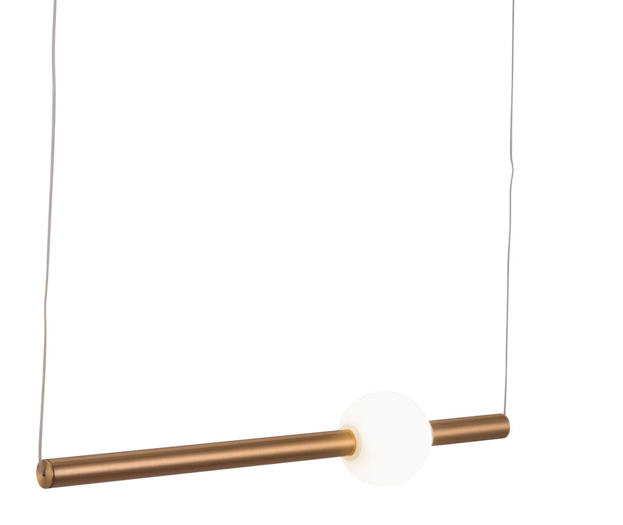 Adeo Brass Ceiling Lamp by Zuomod at Eve Furniture