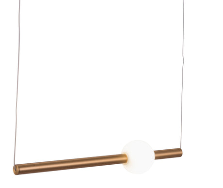 Adeo Brass Ceiling Lamp by Zuomod at Eve Furniture