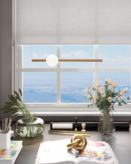 Adeo Brass Ceiling Lamp by Zuomod at Eve Furniture