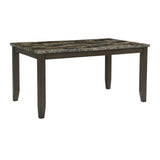 Adia Brown 7 Pc. Dinning Table Set by Furniture of America at Eve Furniture