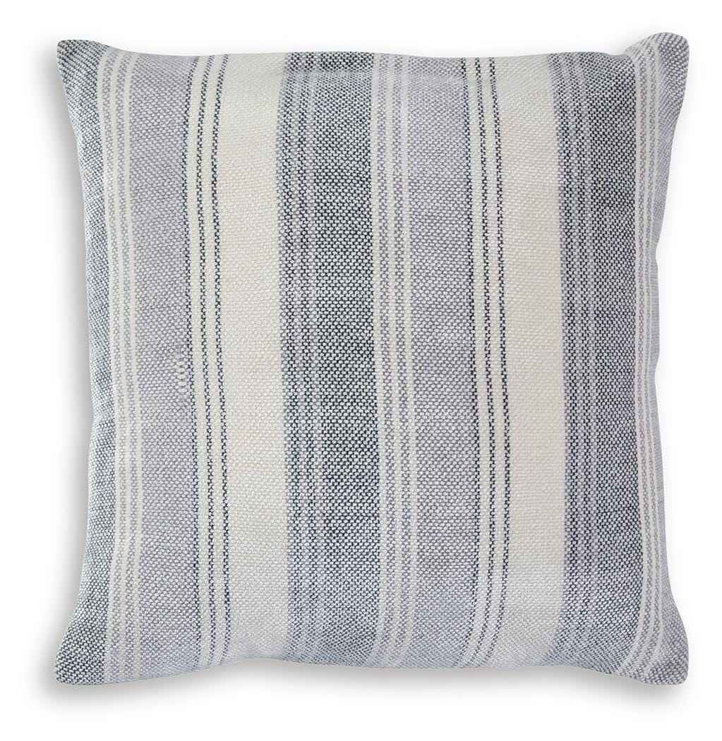 Adikus Blue/Gray/White Pillow by Ashley at Eve Furniture