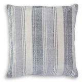 Adikus Blue/Gray/White Pillow by Ashley at Eve Furniture