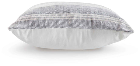 Adikus Blue/Gray/White Pillow by Ashley at Eve Furniture