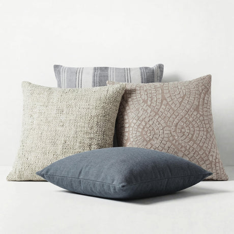Adikus Blue/Gray/White Pillow by Ashley at Eve Furniture