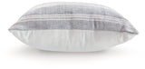 Adikus Blue/Gray/White Pillow (Set of 4) by Ashley at Eve Furniture