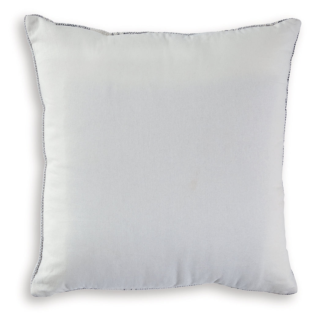 Adikus Blue/Gray/White Pillow (Set of 4) by Ashley at Eve Furniture