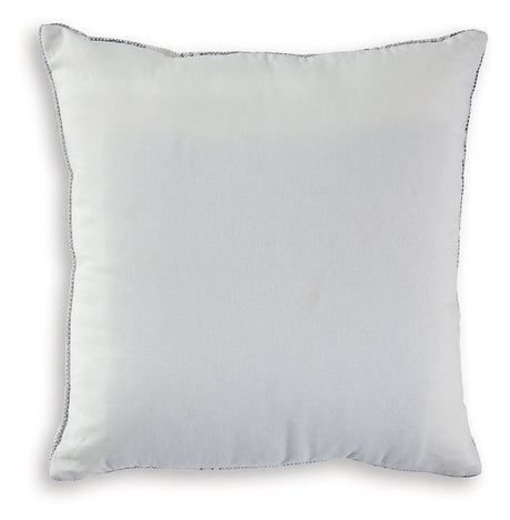 Adikus Blue/Gray/White Pillow (Set of 4) by Ashley at Eve Furniture