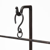 Adilah Black Metal Vintage Inspired Weighing Scale by Mercana at Eve Furniture