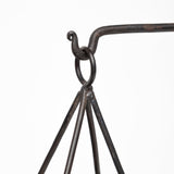 Adilah Black Metal Vintage Inspired Weighing Scale by Mercana at Eve Furniture