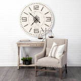 Adilah Black Metal Vintage Inspired Weighing Scale by Mercana at Eve Furniture