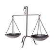 Adilah Black Metal Vintage Inspired Weighing Scale by Mercana at Eve Furniture