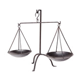 Adilah Black Metal Vintage Inspired Weighing Scale by Mercana at Eve Furniture