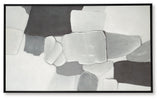 Adilson White/Gray/Black Wall Art by Ashley at Eve Furniture