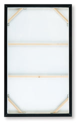 Adilson White/Gray/Black Wall Art by Ashley at Eve Furniture