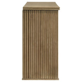 Adina Distressed Light Brown 2-Door Dining Sideboard Server by Coaster at Eve Furniture