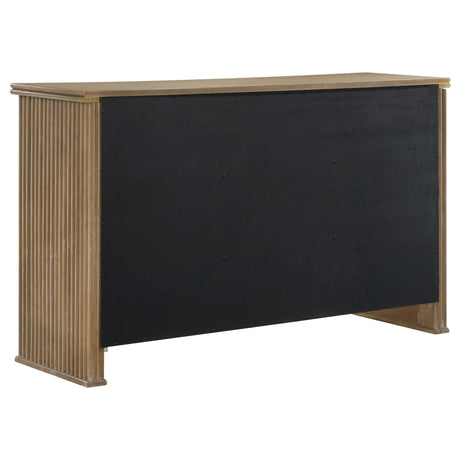 Adina Distressed Light Brown 2-Door Dining Sideboard Server by Coaster at Eve Furniture