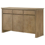 Adina Distressed Light Brown 2-Door Dining Sideboard Server by Coaster at Eve Furniture