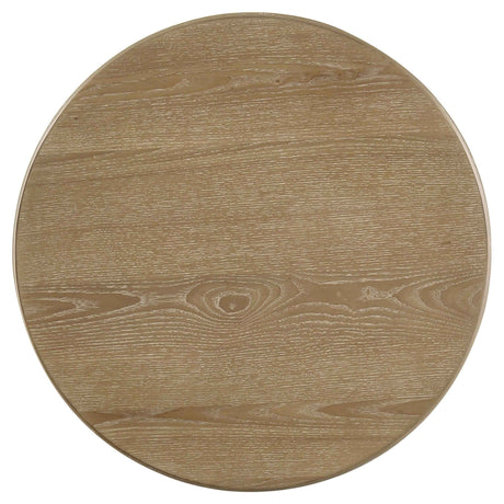 Adina Distressed Light Brown 2-piece Round Coffee Table Set by Coaster at Eve Furniture