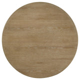 Adina Distressed Light Brown 36-inch Round Wood Coffee Table by Coaster at Eve Furniture
