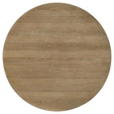 Adina Distressed Light Brown 5-Piece Round Dining Room Set by Coaster at Eve Furniture