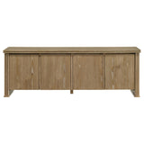 Adina Distressed Light Brown 70-inch TV Stand Media Console by Coaster at Eve Furniture