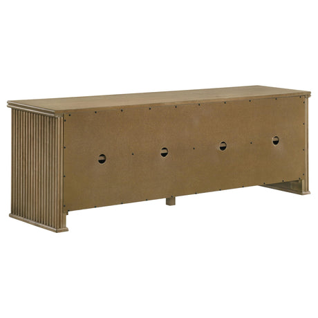 Adina Distressed Light Brown 70-inch TV Stand Media Console by Coaster at Eve Furniture