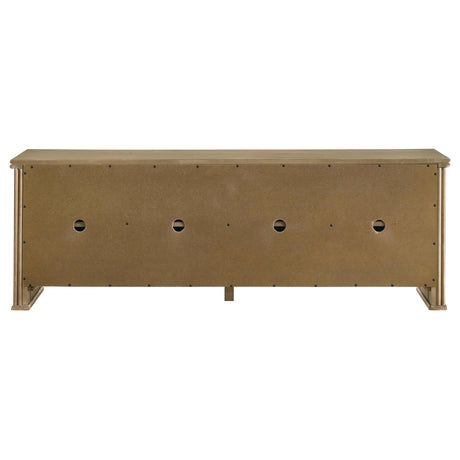 Adina Distressed Light Brown 70-inch TV Stand Media Console by Coaster at Eve Furniture