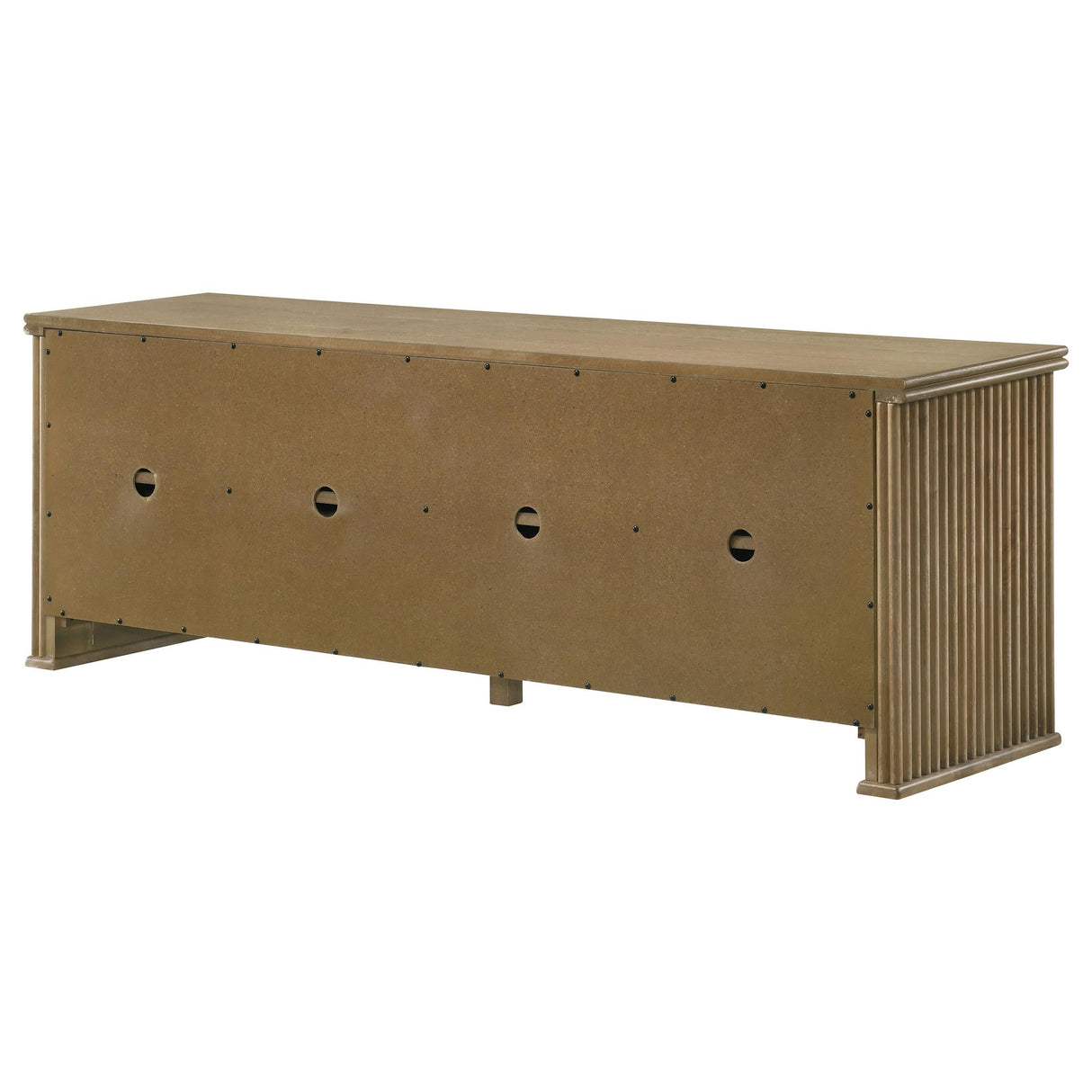 Adina Distressed Light Brown 70-inch TV Stand Media Console by Coaster at Eve Furniture