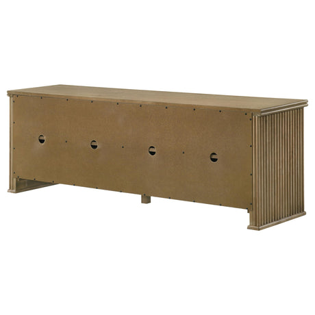 Adina Distressed Light Brown 70-inch TV Stand Media Console by Coaster at Eve Furniture