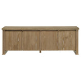 Adina Distressed Light Brown 70-inch TV Stand Media Console by Coaster at Eve Furniture