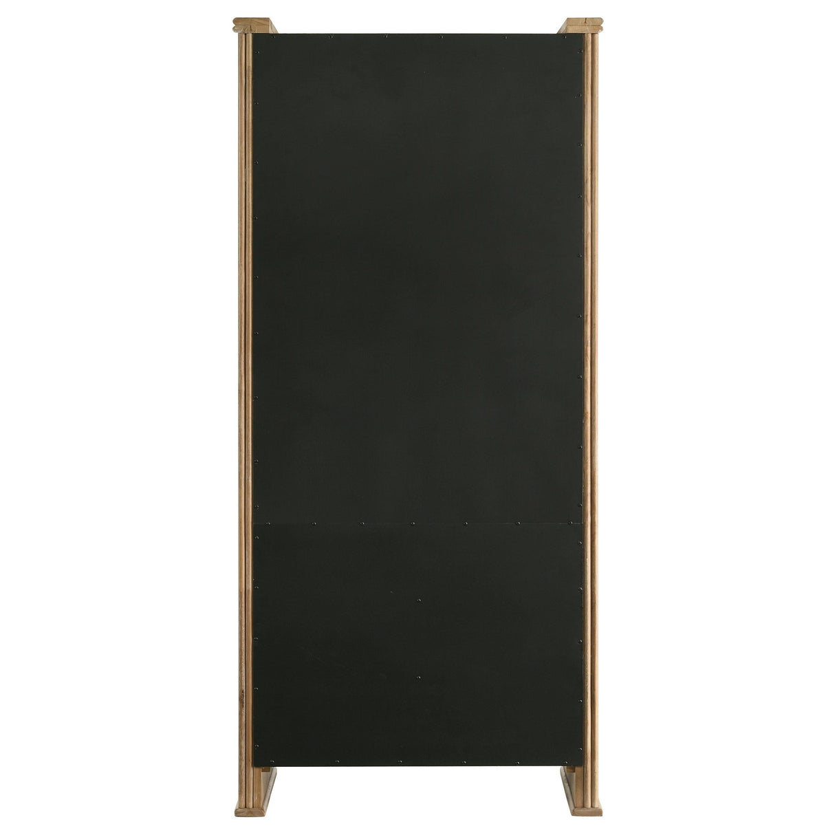 Adina Distressed Light Brown Tall Dining Display Cabinet by Coaster at Eve Furniture