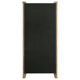 Adina Distressed Light Brown Tall Dining Display Cabinet by Coaster at Eve Furniture